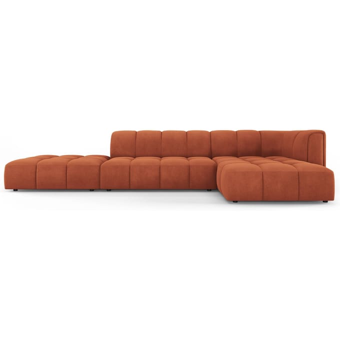 Hoekbank Francesca chenille rechts 5-zits | Milo Casa