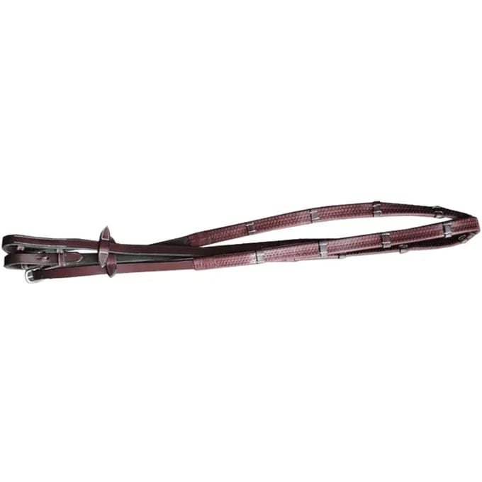 Riemen voor paard rubber met stoppers Jump'In One
