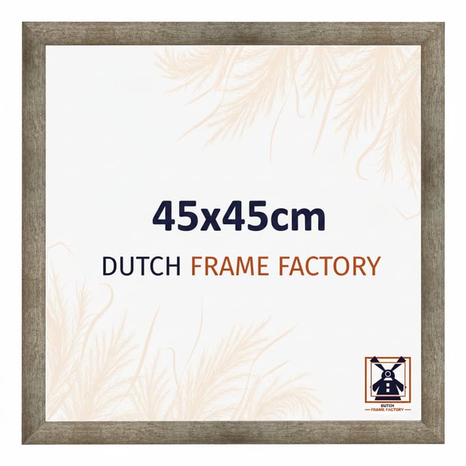 Fotolijst 45x45 cm - MDF - Metaal Vintage - Benno
