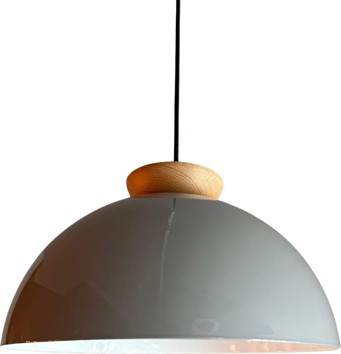 Bamyum Hanglamp Industrieel Metaal Grijs, Hanglamp