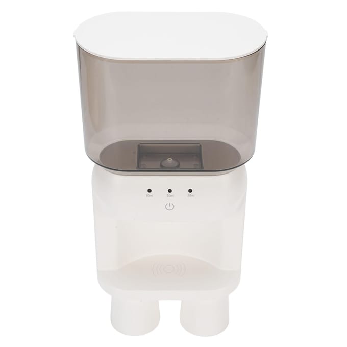 Wandgemonteerde Mondwater Dispenser 600ml Capaciteit 3 Snelheden Intelligente Inductie Mondwater Dispenser gray