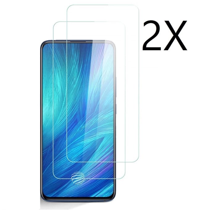 Ntech 2 Pack Screenprotector geschikt voor Xiaomi Redmi K20 / K20 Pro Screenprotector / Anti-Scratch Tempered Glass (0.3mm)