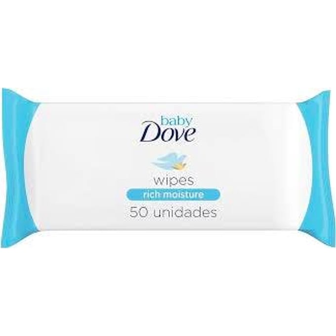 Dove Baby Wipes 50s Rich Moisture