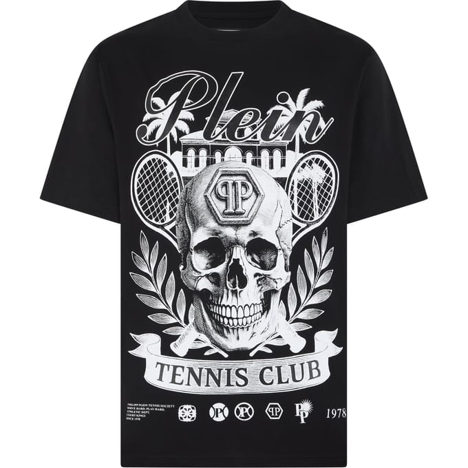 T-Shirt Met Ronde Hals En Korte Mouwen Skull