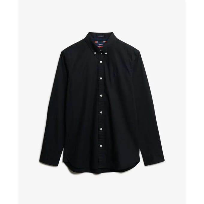 Superdry - Essentials Tailored Lite overhemd - Heren - Lange mouwen shirts