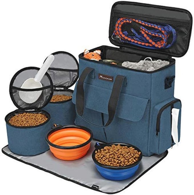 Goedgekeurde Hond en Kat Reisbagage met Multifunctionele Zakken - Perfect voor Weekenduitjes