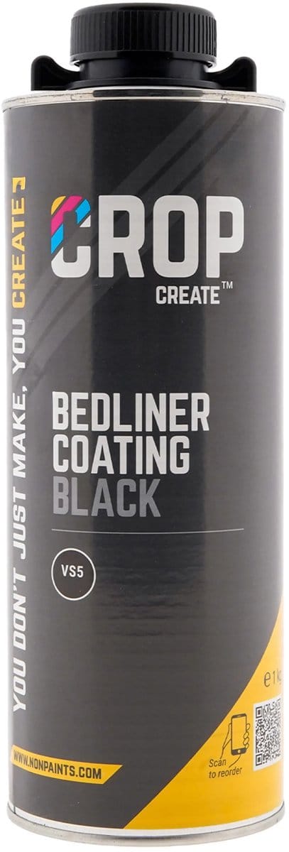 CROP 2K Bedliner ZWART 800ml