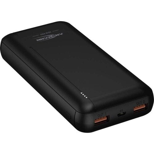 Ansmann PB320PD Powerbank 20000 mAh USB PD LiPo USB-A, USB-C Zwart