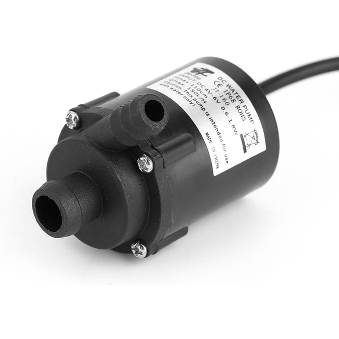 6V 150l H Micro Borstelloze Dompelwaterpomp Motor Koelpomp USB GD