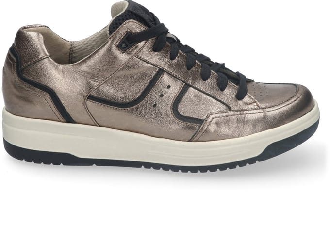 Durea Sneaker 6299 685 1807 Champagne Zwart Wijdte H
