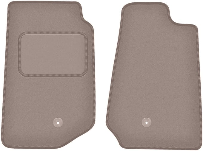 Beige voormatten voor: Jeep Wrangler III JK off-road (2006-2017)