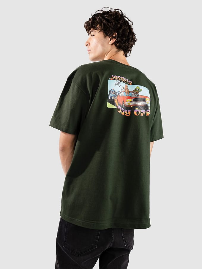 A.LAB Storybook Boxy T-Shirt groen