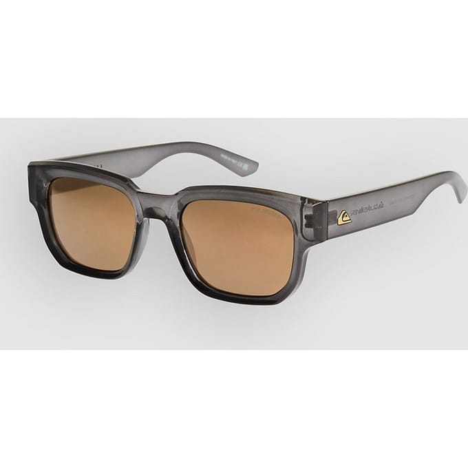 Quiksilver Time Box Shiny Smoke Zonnebril zwart