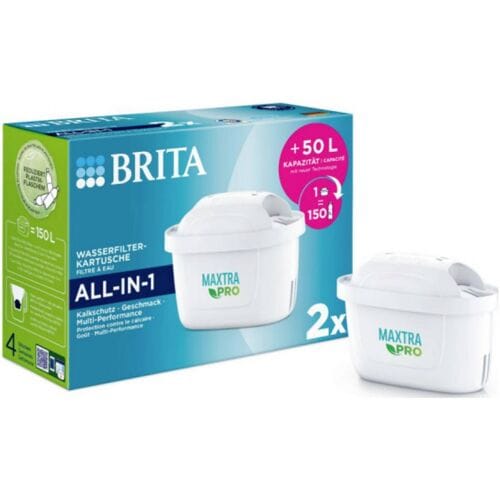 Brita Maxtra Pro Pure 2er 122003 Waterfilter 2 stuk(s) Wit