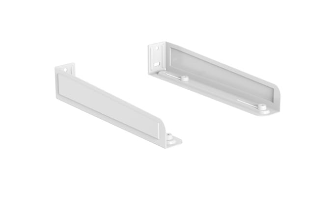 Gembird WM-U35-01-W - mounting kit - heavy-duty - for Game console - matt white - Max 35 kg - recommended for