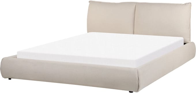 VINAY - Waterbed - Zandbeige - 160 x 200 cm - Polyester