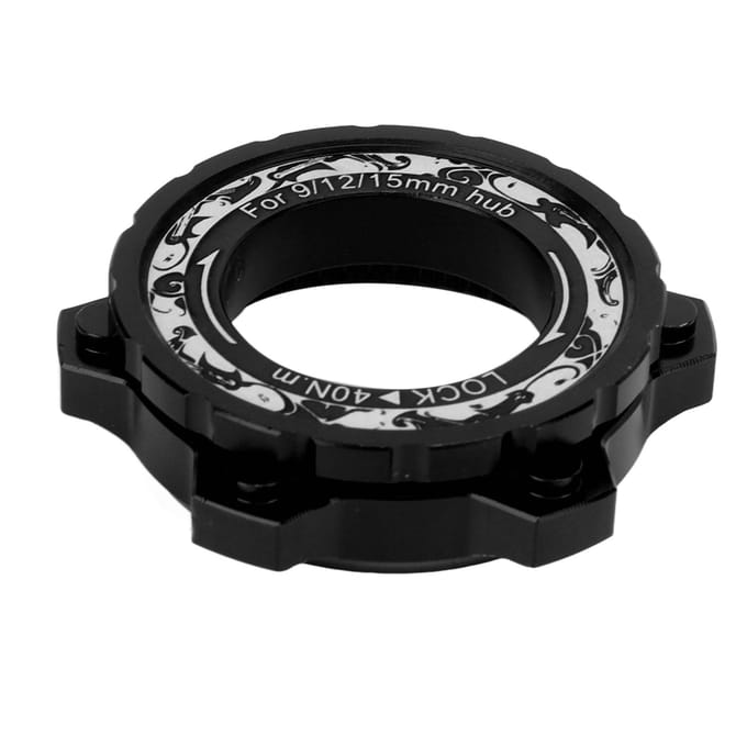 Centerlock Fiets Center Lock Adapter Aluminiumlegering Ergonomische Fiets Center Lock Adapter voor black