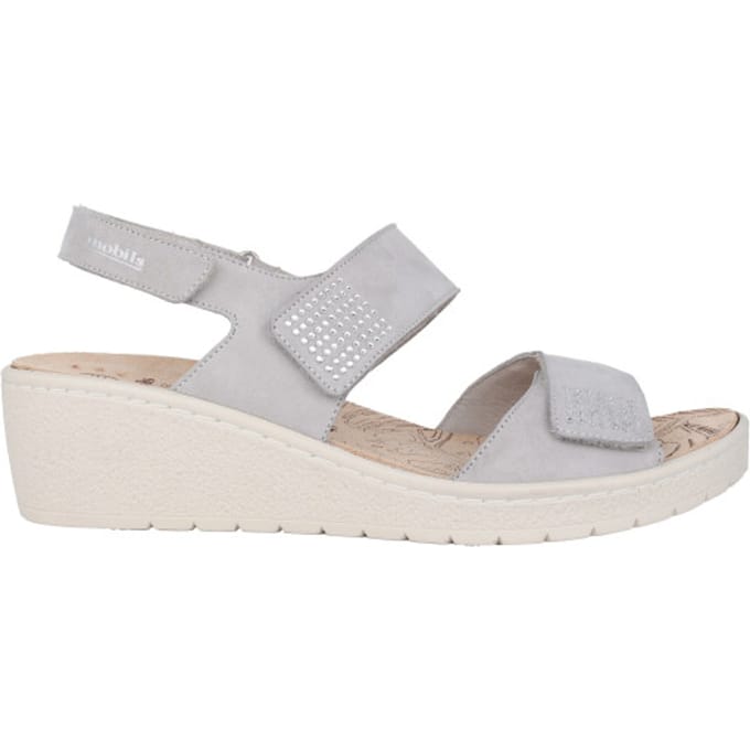 Mephisto Pam spark - dames sandaal - grijs - maat 41 (EU) 7.5 (UK)