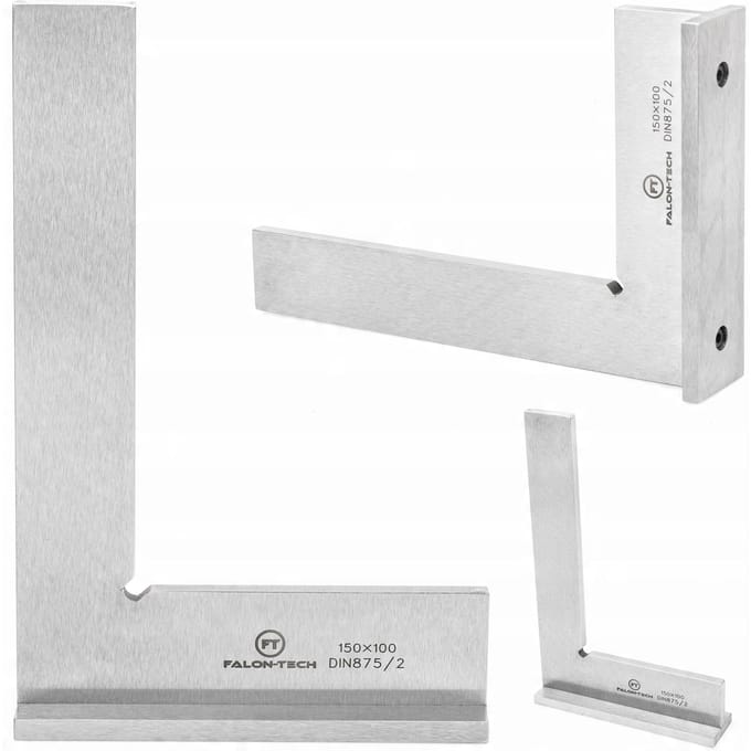Stalen Hoek 90° met Voet 150x100mm