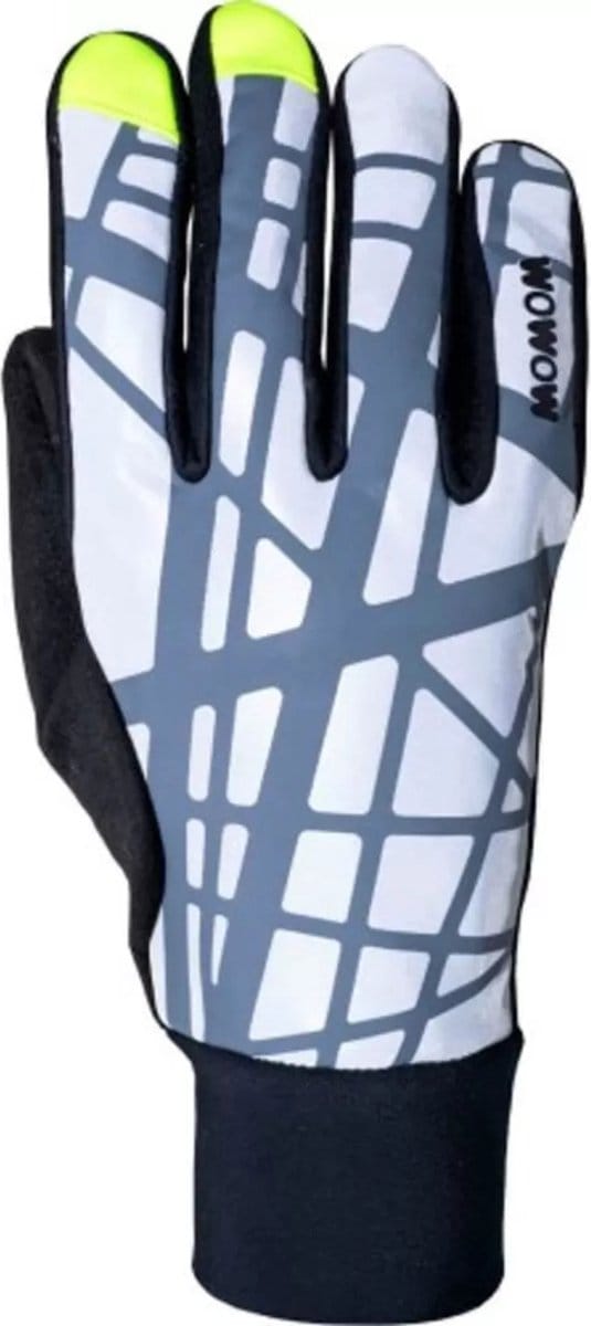 Fietshandschoenen reflecterend Wowow Night Explorer - 0-10°C - XXXL
