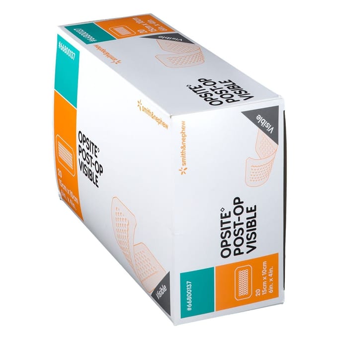 Opsite Post OP Visible 10cm x 15cm 20 Pleister
