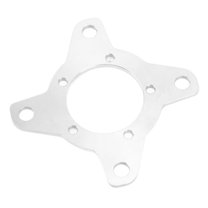 104 BCD Kettingblad Adapter Aluminiumlegering voor Bafang BBS01 BBS02 Middenmotor white