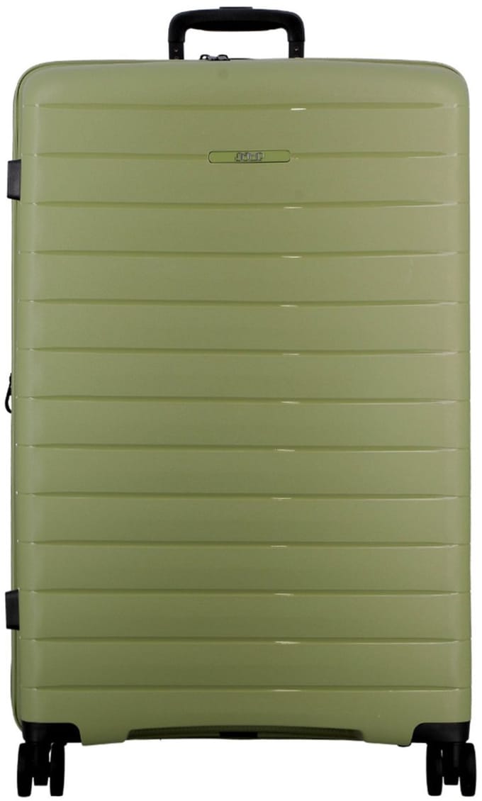 Jump Striper 4 wielen Trolley 77 cm met uitbreidingsplooi | Appel groen