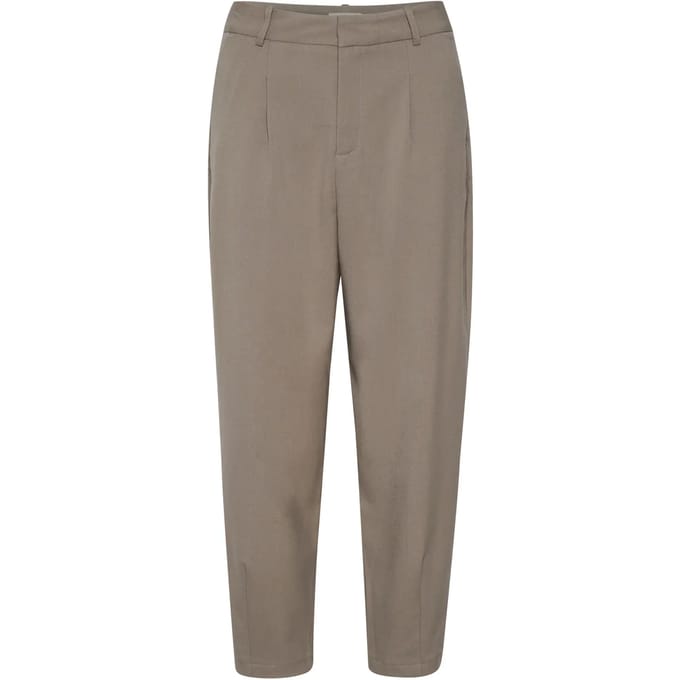 Pants Suiting Regular fit Brindle brown