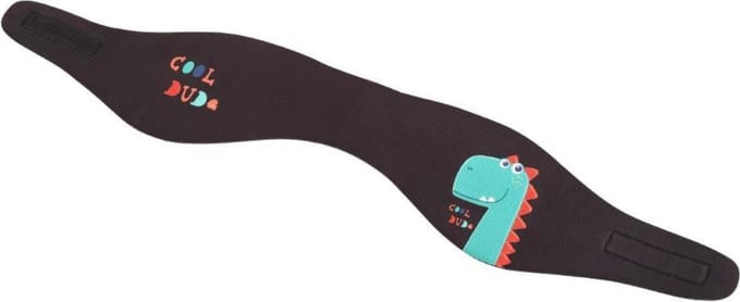 Horend Goed Hoofdband Zwemmen dino print Medium