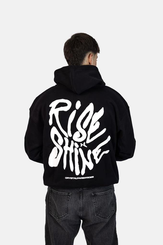 Crystal Paris Oversized hoodie Shine