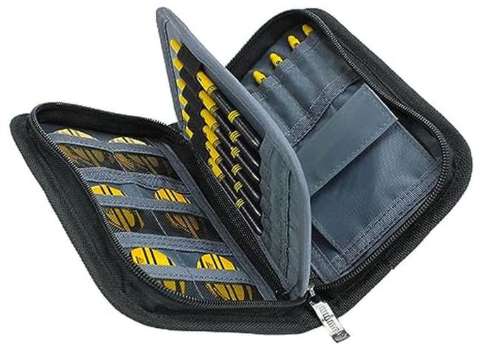 Dart Case voor 2 Sets Dartpijlen - Blauw