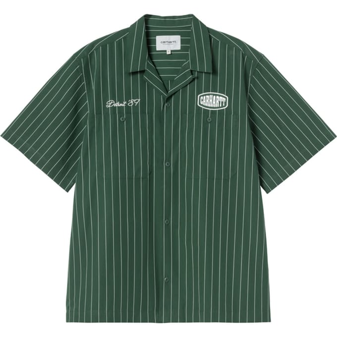 Carhartt Wip Hendry Shirt Groen