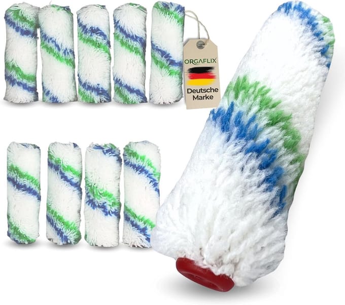 Professionele Verfrollers - Schilderrollen Klein - Muren Schilderen - Optimale Kleuropname - 10 cm Breed - Niet Van Toepassing