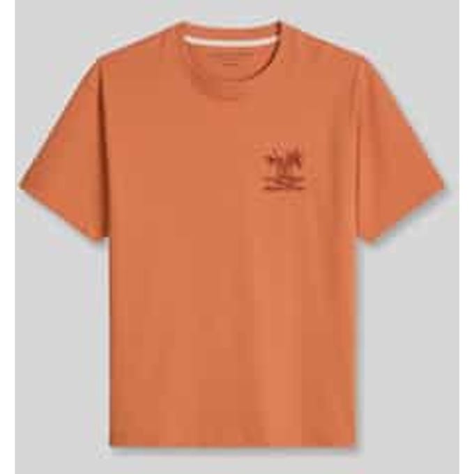 Loose fit T-shirt van puur katoen