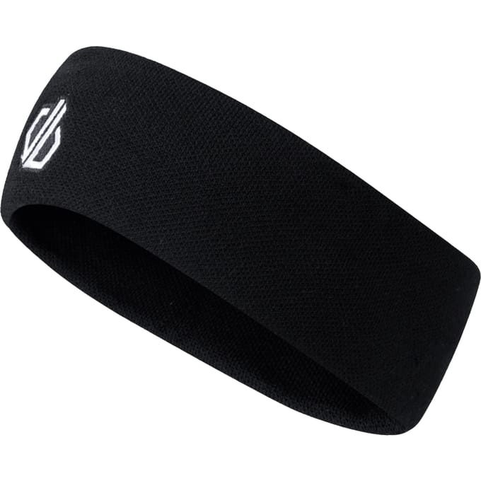 Dare 2B Geborduurd Logo Haarband (Zwart)
