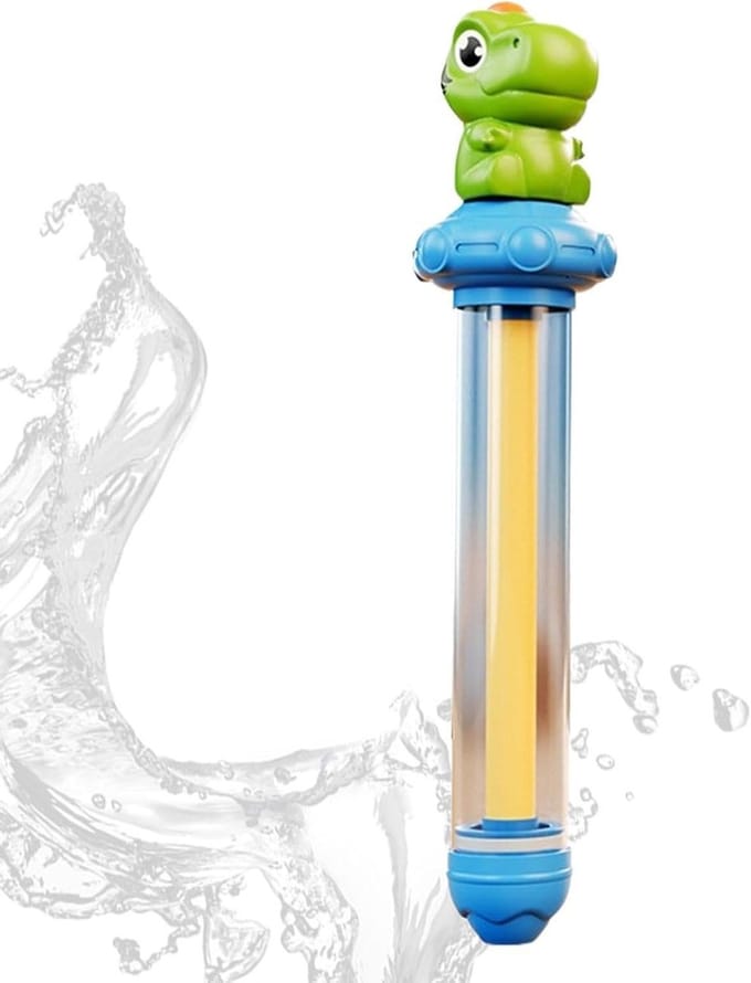 Waterspuiters - Waterpistool Speelgoed - Buiten Spelen - Trek-Type Mechanisme - 31 cm - Dinosaurus