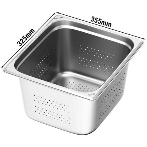 GGM Gastro (6 stuks) RVS GN-bak GN 2/3 - Diepte: 200mm zilver