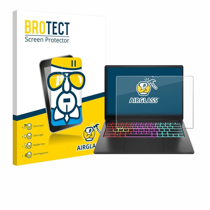 Screenprotector voor HP Omen Transcend 14 Beschermglas transparant