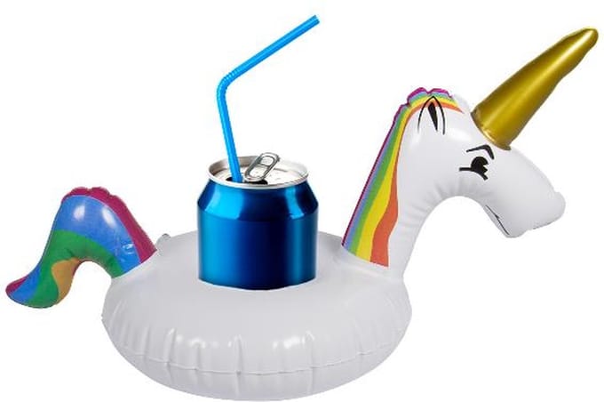 Folat - Opblaasbare Drankenhouder Unicorn