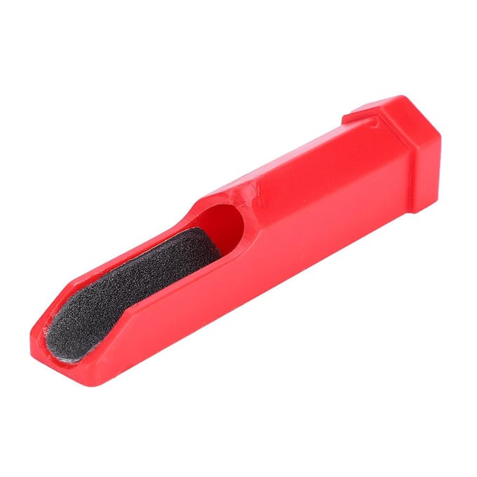 Mini Outil Portable de Réparation de Tailleur de Queue de Billard Accessoire de Meulage des Pointes de Queue de Billard red