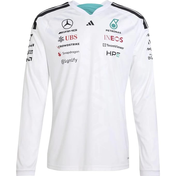 Mercedes AMG langarm shirt Petronas Formula One Team Driver