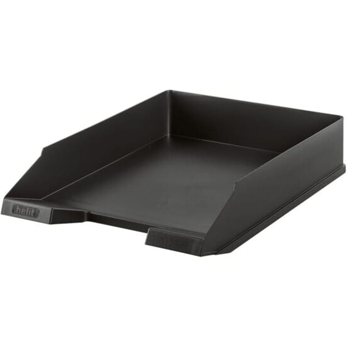 Brieflade f.DIN A4-C4 envelop zwart H67xB254xD347mm