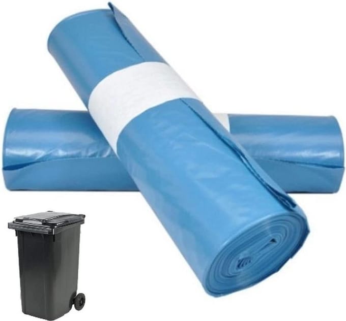 Containerzak - Afvalzak - Afval Scheiden - Extra Sterk - 240 Liter - Blauw