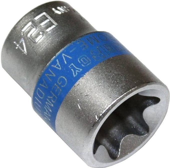 Allecto - Buitenste E-Torx Dopsleutel E24 - Steeksleutel 1/2