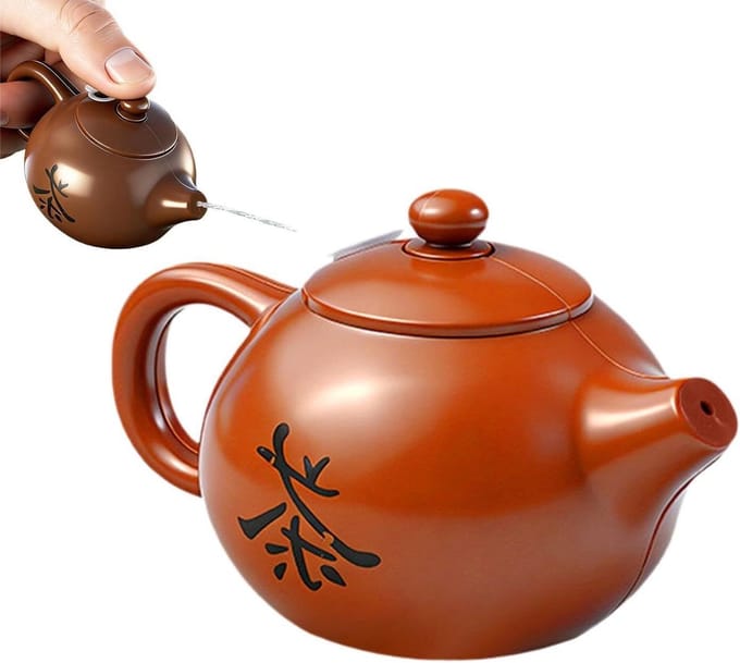 Waterspeelgoed Theepot - Waterpistool Grappig - Buiten Spelen - Interactieve Verrassing - 8.5 cm - Willekeurig