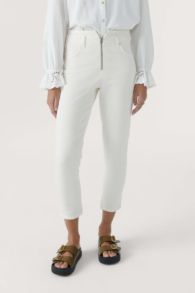 BA&SH Jeans Inzo Ecru Taglia: M | Pantaloni skinny Outlet | Donna | Marrone