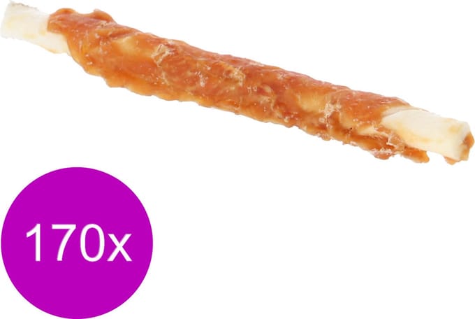 Timo Runder Kauwstick - Hondensnacks - 170 x Kip 12 cm 11-12 g 1 stuk