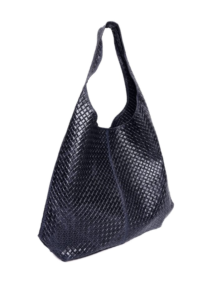Luisa Vannini BLAUW   Rundleer Tas