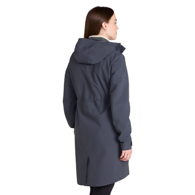 Mountain Warehouse Dames Harbour Waterdichte Parka (Antraciet)