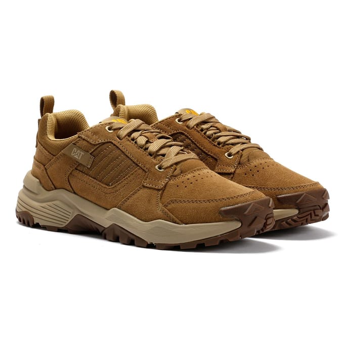 Caterpillar Grapple Suede Heren Butternut Sneakers